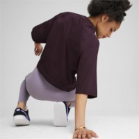 Tricou de dame Puma Classics + Oversized Tee Midnight Plum, s.XL imaginea #3 — magazin online Desire.md