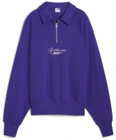 Hanorac damă Puma Classics+ Half Zip Polo Crew Lapis Lazuli, s.L imaginea #1 — magazin online Desire.md