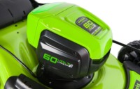 Газонокосилка аккумуляторная Greenworks GD60LM46HP фото №6 — интернет-магазин Desire.md