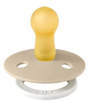 Suzeta BIBS Colour Glow 2 Pack - Vanilla/Dark Oak 0+ months (110244) imaginea #3 — magazin online Desire.md