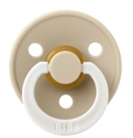 Suzeta BIBS Colour Glow 6+ months Vanilla (200257C) imaginea #2 — magazin online Desire.md