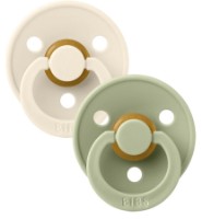 Пустышка BIBS Colour Symmetrical 2 Pack 6+ months Ivory/Sage (2221416)
