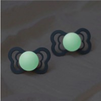 Suzeta BIBS Couture Glow 2 Pack - Blush/Vanilla 6+ months (1810319) imaginea #3 — magazin online Desire.md