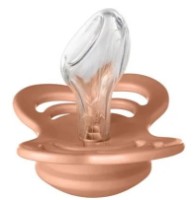 Suzeta BIBS Couture Silicone 2 Pack - Vanilla/Peach 0+ months (1700303) imaginea #3 — magazin online Desire.md