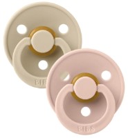 Suzeta BIBS Colour 2 Pack - Vanilla/Blush 0+ months (110213)