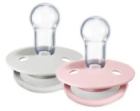Suzeta BIBS De Lux 2 Pack 0-36months Haze/Blossom (150229) imaginea #2 — magazin online Desire.md