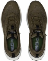 Кроссовки мужские Jack Wolfskin Dromoventure Knit Low M Darkolivegreen, s.40.5 фото №5 — интернет-магазин Desire.md