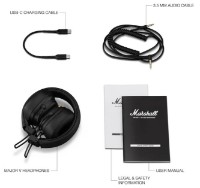 Наушники Marshall Major V Black фото №6 — интернет-магазин Desire.md