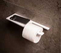 Suport hârtie igienică Luss WCRLN328100W imaginea #6 — magazin online Desire.md