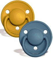 Suzeta BIBS De Lux 2 Pack 0-36months Mustard/Petrol(150213)