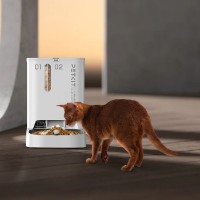Hrănitor automat Petkit YumShare Dual-hopper White imaginea #2 — magazin online Desire.md