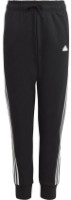 Детские спортивные штаны Adidas G Future Icons 3-Stripes Pants Black/White, s.170