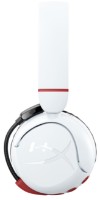 Căşti HyperX Cloud Mini White/Red (7G8F2AA) imaginea #3 — magazin online Desire.md
