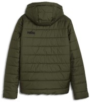 Geacă pentru copii Puma Ess Hooded Padded Jacket Dark Olive, s.152