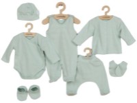Комплект для новорожденных New Baby I am 56cm Mint (49101)