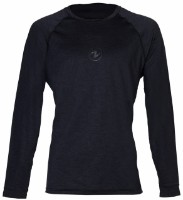 Мужская термокофта Aqualung Rashguard Men's LF LS L Black/Grey фото №1 — интернет-магазин Desire.md