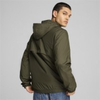 Мужская ветровка Puma Ess Solid Windbreaker Dark Olive, s.M фото №4 — интернет-магазин Desire.md
