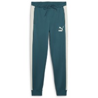 Pantaloni spotivi pentru bărbați Puma T7 Iconic Track Pants (S) Pt Cold Green, s.L imaginea #1 — magazin online Desire.md