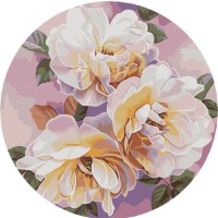 Картина по номерам Brushme Белые розы (RC00076FC) фото №1 — интернет-магазин Desire.md