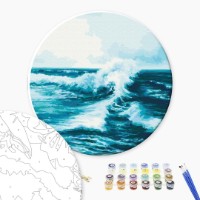 Tablou pe numere Brushme Волна (RC00051FC) imaginea #2 — magazin online Desire.md