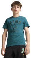 Детская футболка Puma Graphics Super Break Tee B Cold Green, s.164 фото №3 — интернет-магазин Desire.md