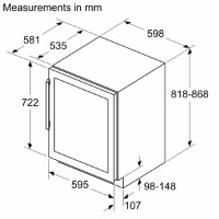 Dulap de vin incorporabil Bosch KUW21AHG0 imaginea #3 — magazin online Desire.md