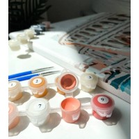 Картина по номерам Brushme Расцветающий дракон (BSB0027FC) фото №2 — интернет-магазин Desire.md