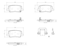 Комплект тормозных колодок Brembo P 09 032 фото №3 — интернет-магазин Desire.md