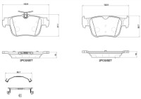 Комплект тормозных колодок Brembo P 85 184 фото №2 — интернет-магазин Desire.md