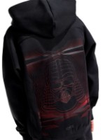 Hanorac pentru copii Adidas J Sw Zne Fz Hd Black/Bright Red, s.152 imaginea #2 — magazin online Desire.md