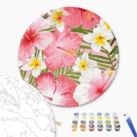 Картина по номерам Brushme Островные цветы (RC00043FC) фото №2 — интернет-магазин Desire.md