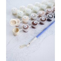 Картина по номерам Brushme Радужный лев (BSB0031FC) фото №2 — интернет-магазин Desire.md