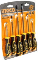 Набор отверток Ingco HKSDS0628 фото №2 — интернет-магазин Desire.md