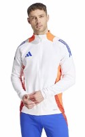 Hanorac pentru bărbați Adidas Tiro 24 C Tr Jkt White/App Solar Red, s.XL imaginea #2 — magazin online Desire.md