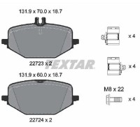 Set placute frână TEXTAR 2272303 imaginea #2 — magazin online Desire.md