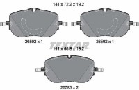 Комплект тормозных колодок TEXTAR 2659201 фото №3 — интернет-магазин Desire.md
