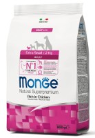 Hrană uscată pentru câini Monge Superpremium Mini Puppy & Junior Rich in Chicken 800g