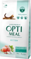 Сухой корм для кошек Optimeal Kitten Chicken 1.5kg