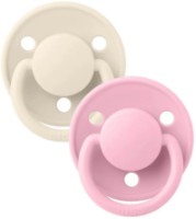 Suzeta BIBS De Lux 2 Pack 0-6months Ivory/Baby Pink (180214)