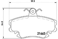 Set placute frână Aplus 71119AAP imaginea #2 — magazin online Desire.md
