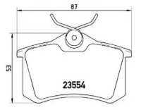Set placute frână Aplus 71210BAP imaginea #2 — magazin online Desire.md