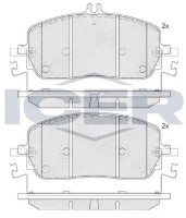Set placute frână ICER 182425 imaginea #3 — magazin online Desire.md