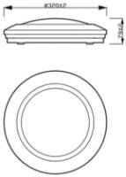 Потолочный светильник Philips Cinnabar 915004987201 фото №2 — интернет-магазин Desire.md