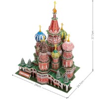 3D пазл-конструктор CubicFun Собор Василия Блаженного (DS0999h) фото №6 — интернет-магазин Desire.md