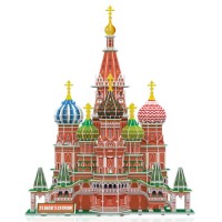 3D пазл-конструктор CubicFun Собор Василия Блаженного (DS0999h) фото №1 — интернет-магазин Desire.md