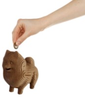 3D пазл-копилка Ewa Toys Coinbank Dog фото №4 — интернет-магазин Desire.md