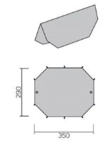 Cort-baldachin Hannah Skyline 2 Light Treetop imaginea #2 — magazin online Desire.md