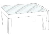 Set mobila de grădină Irak Plastik HK965 Grey imaginea #4 — magazin online Desire.md