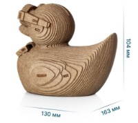 Puzzle 3D-pușculiță Ewa Toys Coinbank Duck imaginea #4 — magazin online Desire.md