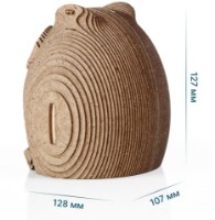 3D пазл-копилка Ewa Toys Coinbank Owl фото №3 — интернет-магазин Desire.md